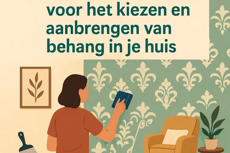 Een complete handleiding voor het kiezen en aanbrengen van behang in je huis